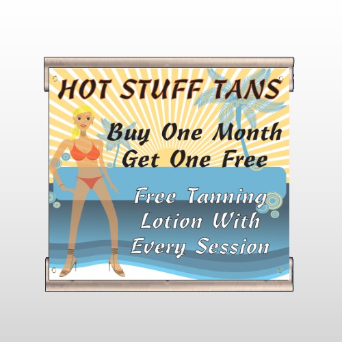 Hot Beach Tan 299 Track Banner