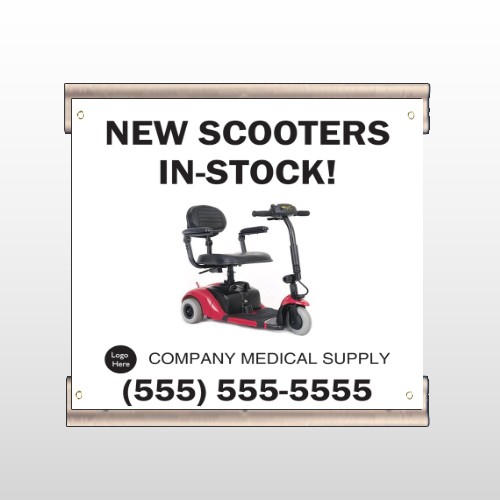New Scooter 100 Track Banner