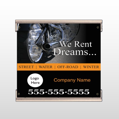 Rent Dreams 109 Track Banner