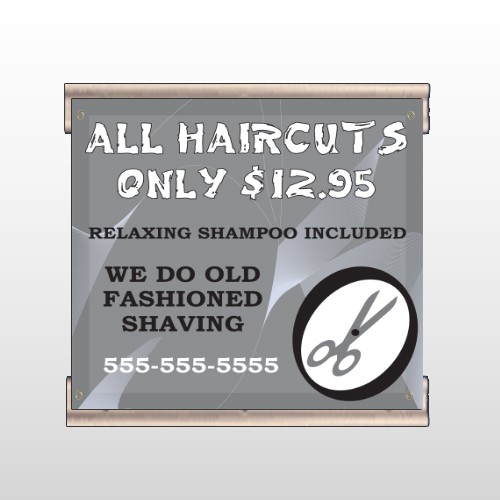 Scissor Cut 286 Track Banner