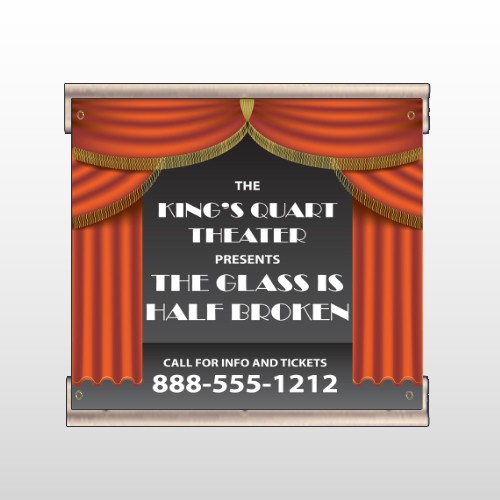 Theatre Curtains 521 Track Banner