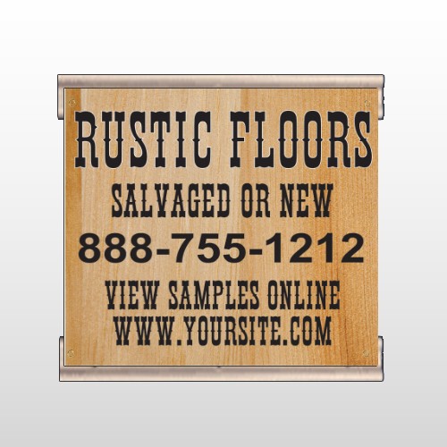 Wood Panel 248 Track Banner