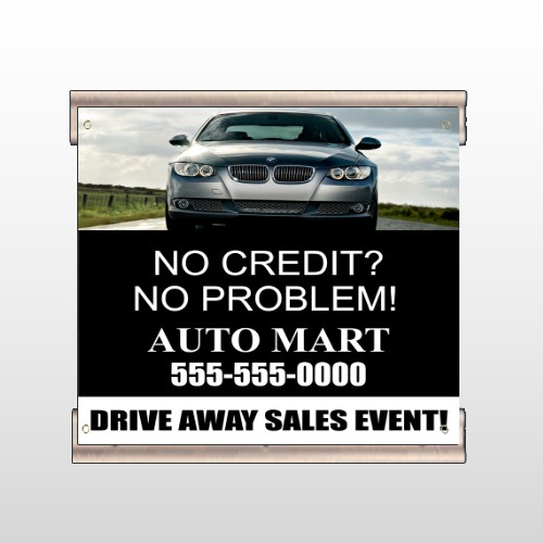 Auto Mart 114 Track Banner