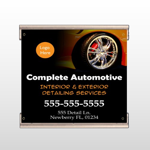 Detailing Services 115 Track Banner