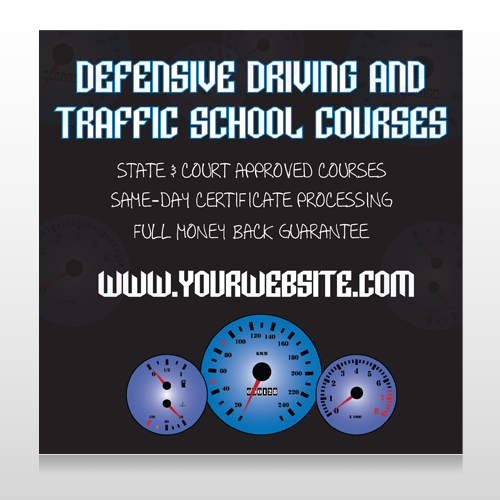 Traffic School 152 Custom Decal