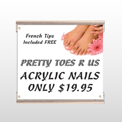 Floral Pedicure 293 Track Sign