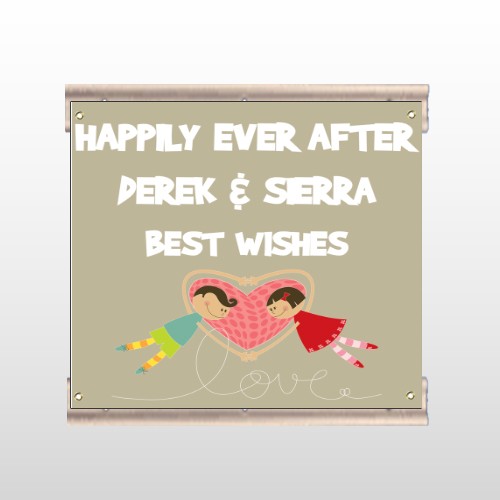 Heart Cartoon 06 Track Sign