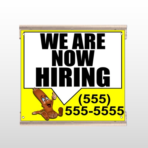 Hiring 54 Track Sign