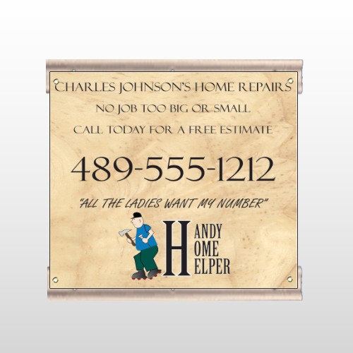 Home Repair 242 Track Sign