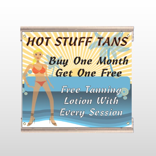 Hot Beach Tan 299 Track Sign