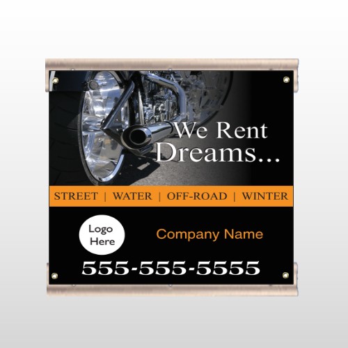Rent Dreams 109 Track Sign
