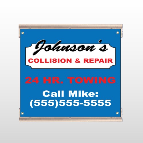 Repair 124 Track Sign