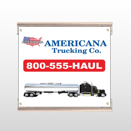 Tanker Truck 315 Track Sign