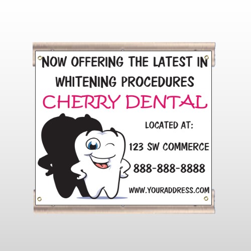 Winking Tooth 501 Track Sign