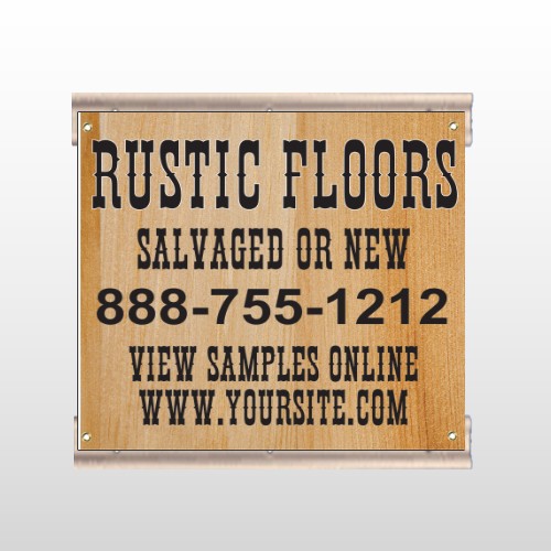 Wood Panel 248 Track Sign