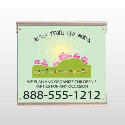 World Party Plan 520 Track Sign