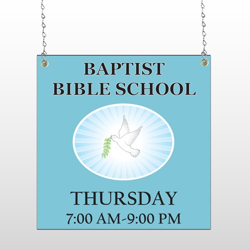 Bibledove 162 Window Sign