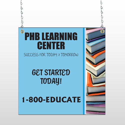 Book Learning 156 Window Sign