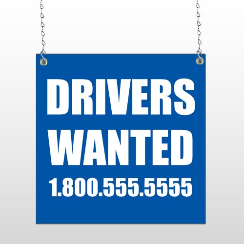 Drivers Wanted 314 Window Sign