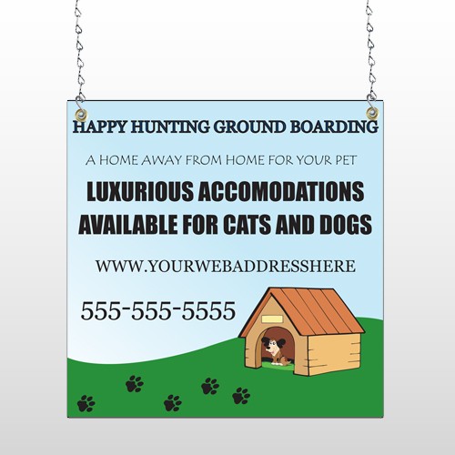 Hunting 301 Window Sign