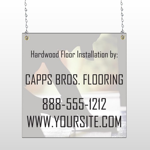 Man Cutting Board 246 Window Sign