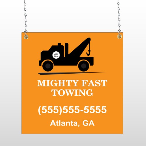 Mighty 128 Window Sign