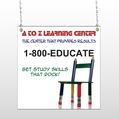 Pencil Chair 159 Window Sign