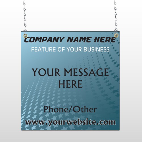 Star Wave 169 Window Sign