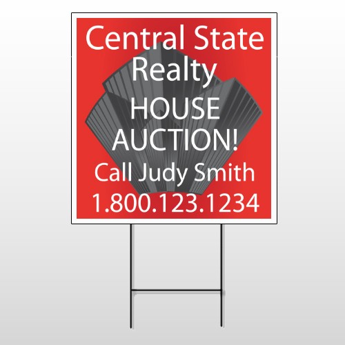 Buildings 221 Wire Sign