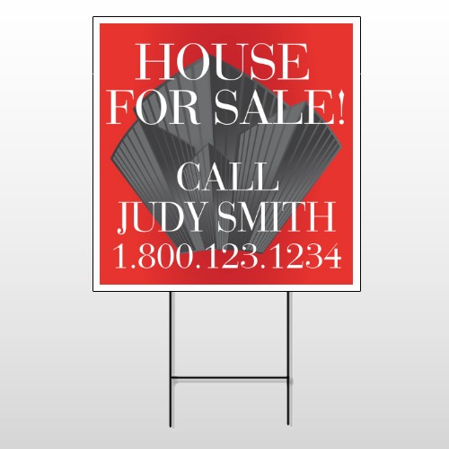 Buildings 227 Wire Frame Sign