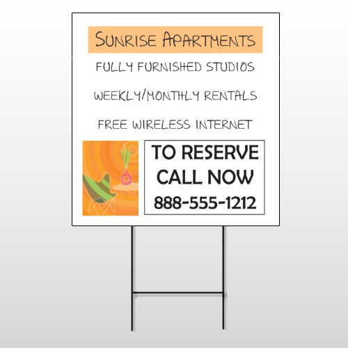 Chair Plant App 536  Wire Frame Sign 