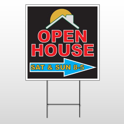 Open Moon Roof 727 Wire Frame Sign