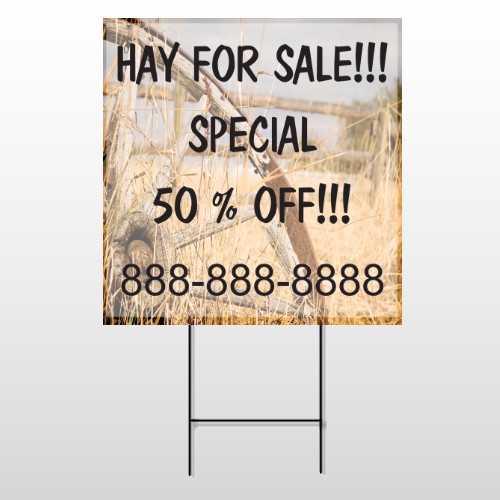 Woodwheel 413 Wire Frame Sign