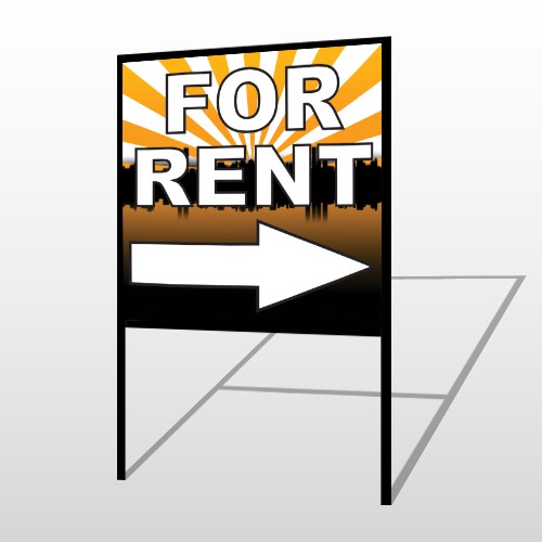 For Rent 721 H-Frame Sign