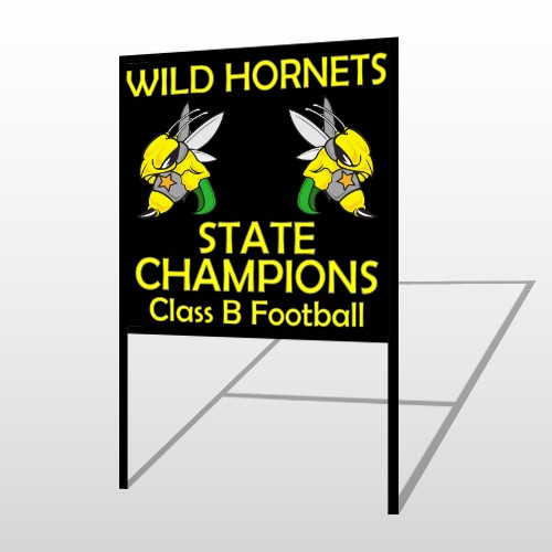 Hornet 44 H Frame Sign