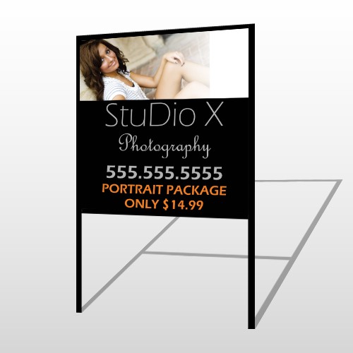 Photography 42 H-Frame Sign