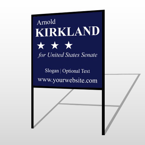 Senate 134 H-Frame Sign