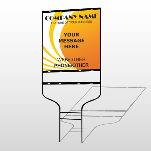 Law 144 Round Rod Sign