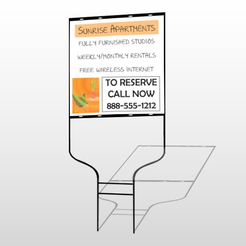 Chair Plant App 536 Round Rod Sign