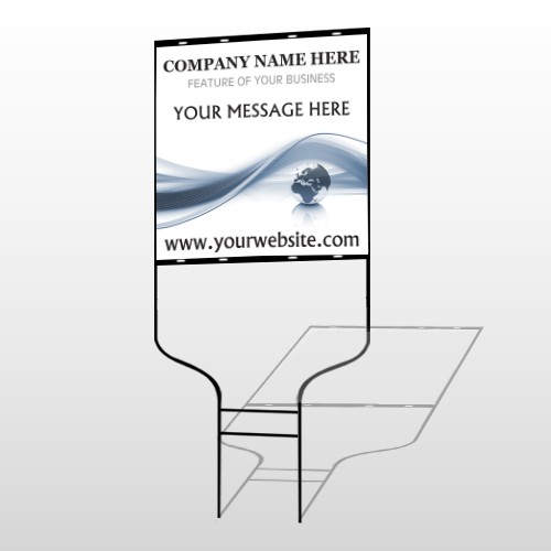 Classy World 166 Round Rod Sign