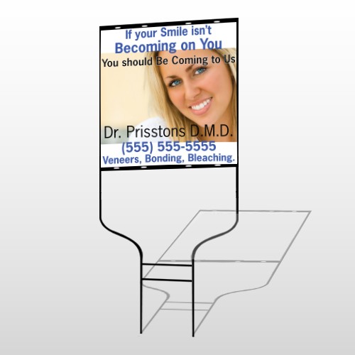 Dental 48 Round Rod Sign