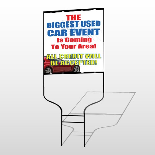 Fireworks Car 111 Round Rod Sign