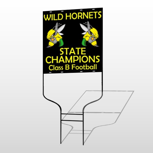 Hornet 44 Round Rod Sign