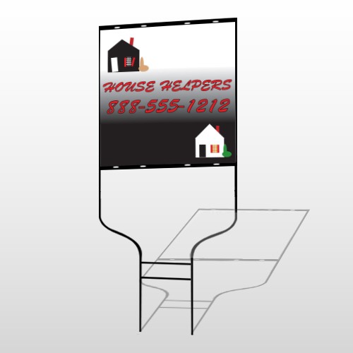 Househelper 245 Round Rod Sign