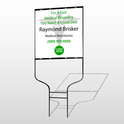 Med 47 Round Rod Sign