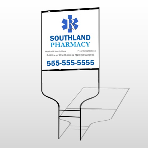 Pharmacy 103 Round Rod Sign
