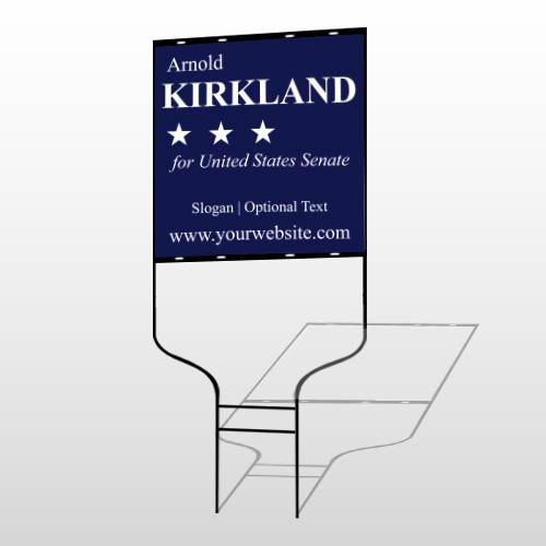 Senate 134 Round Rod Sign