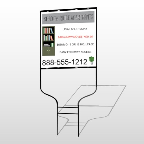 Shelving 530 Round Rod Sign