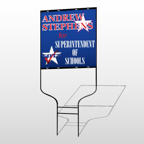 Superintendent 306 Round Rod Sign