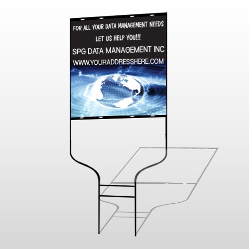 World Wide Web 437 Round Rod Sign